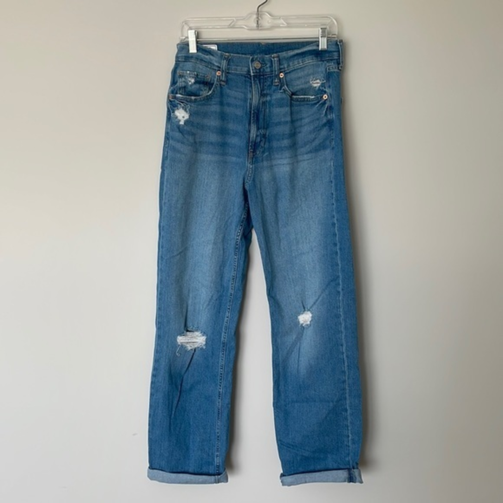 Gap High‎ Rise Loose Light-wash Jean